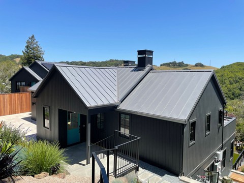 New roof installation in Sonoma County